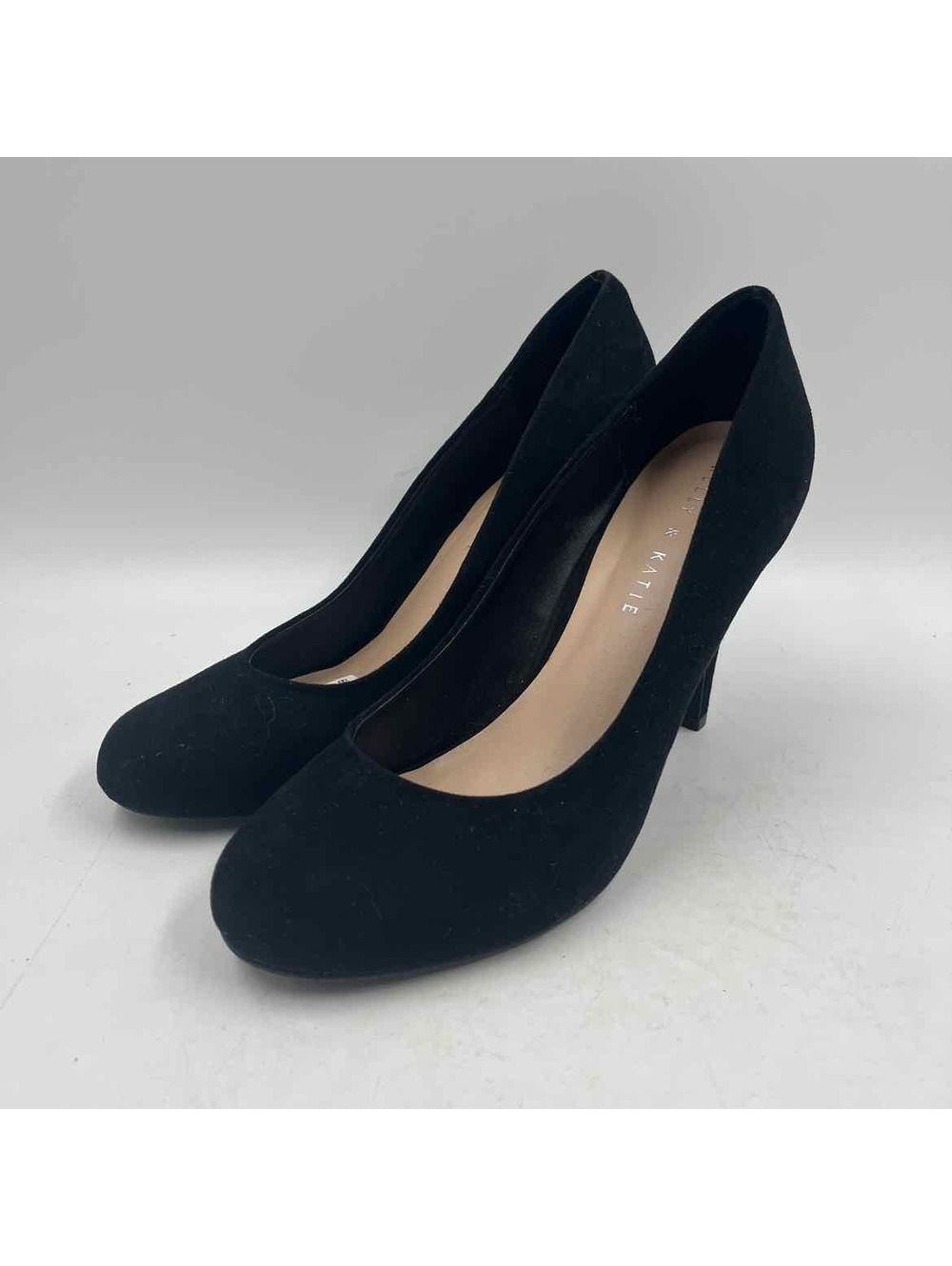 Kelly & Katie Women's Shoe Size 9 Black Solid Heels